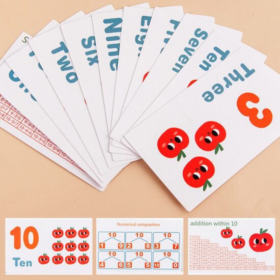 Joc Montessori Matematica si Indemanare Copacul cu mere