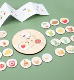 Joc Montessori lemn Evolutia lucrurilor tip Puzzle Ciclul vietii