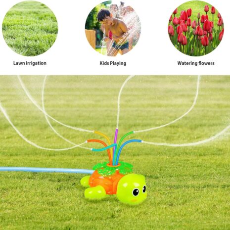 Jucarie Stropitor de apa Broasca pulverizeaza in Gradina Curte