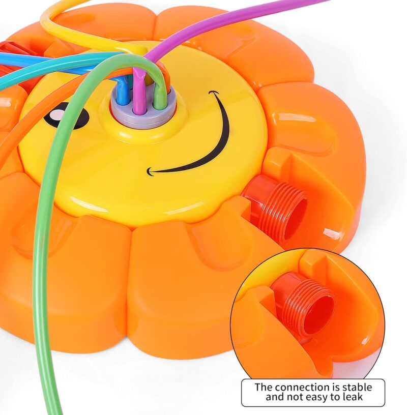 Jucarie Stropitor de apa Floare care pulverizeaza in Gradina Curte