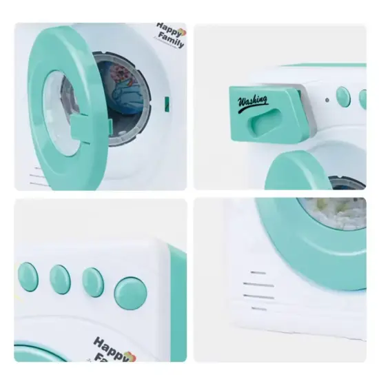 Jucarie copii Masina de spalat Rufe cu Sunete pentru papusi