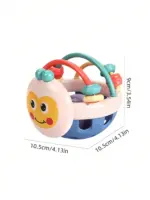 Jucarie motrica Mingea Zambitoare Zornaitoare animalut bebelusi