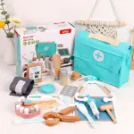 Jucarii doctor Gentuta stomatologului Accesorii pentru dentist lemn