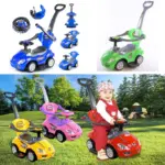 Masinuta Ride on Muzicala Cu maner Parental 3in1 Antemergator