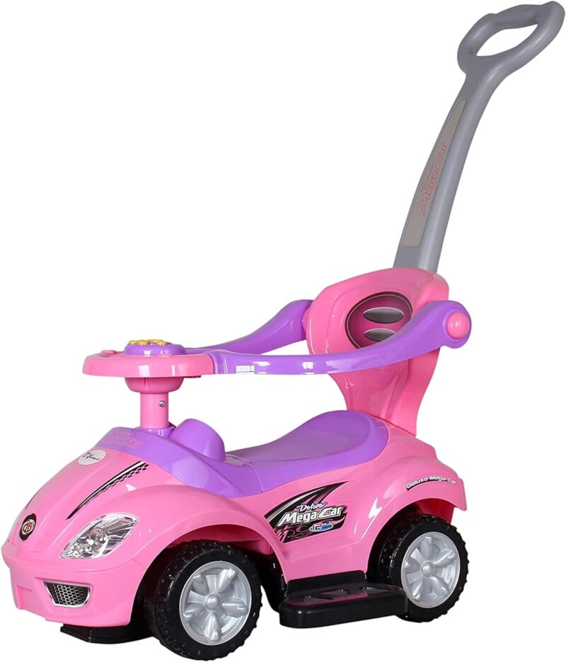 Masinuta Ride on Muzicala Cu maner Parental 3in1 Antemergator