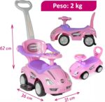 Masinuta Ride on Muzicala Cu maner Parental 3in1 Antemergator