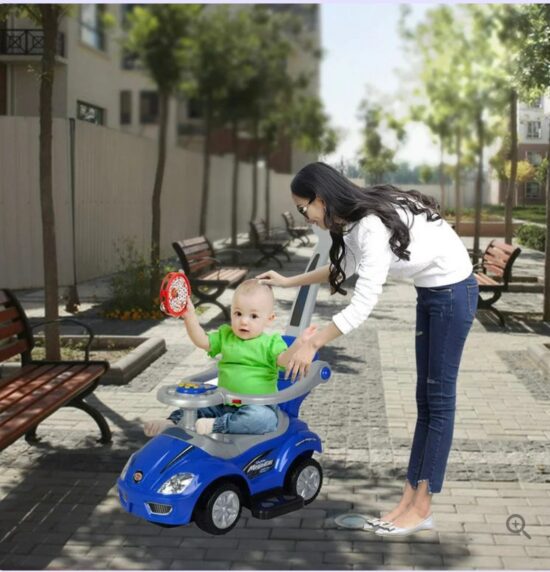 Masinuta Ride on Muzicala Cu maner Parental 3in1 Antemergator