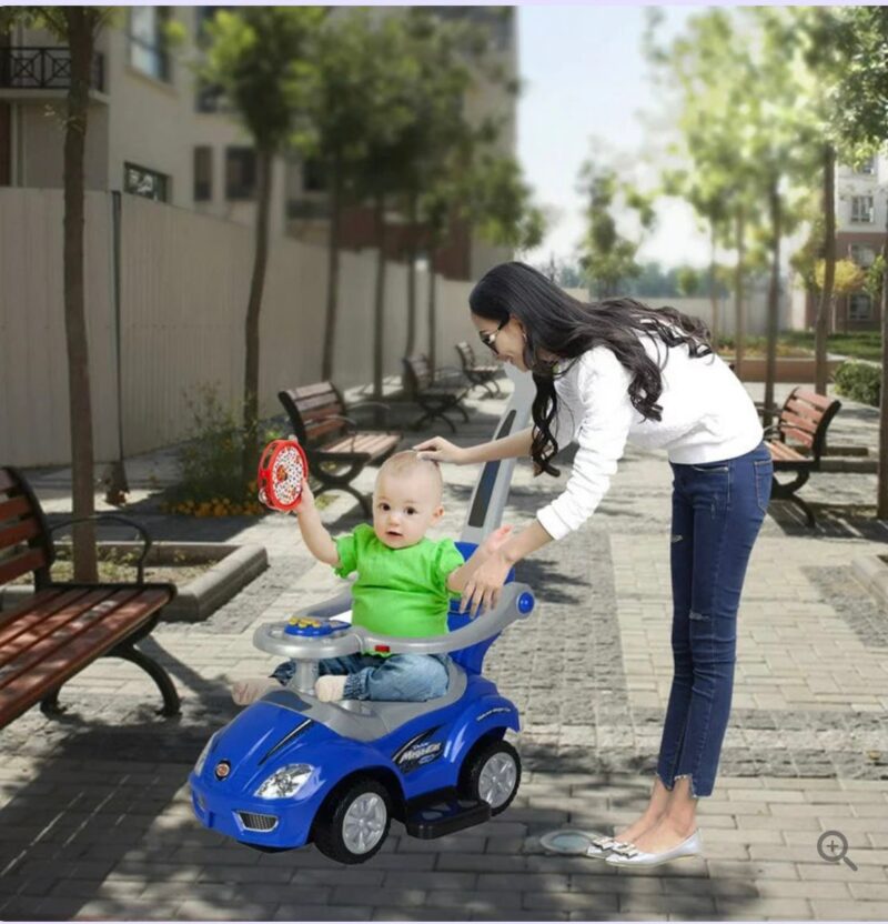 Masinuta Ride on Muzicala Cu maner Parental 3in1 Antemergator