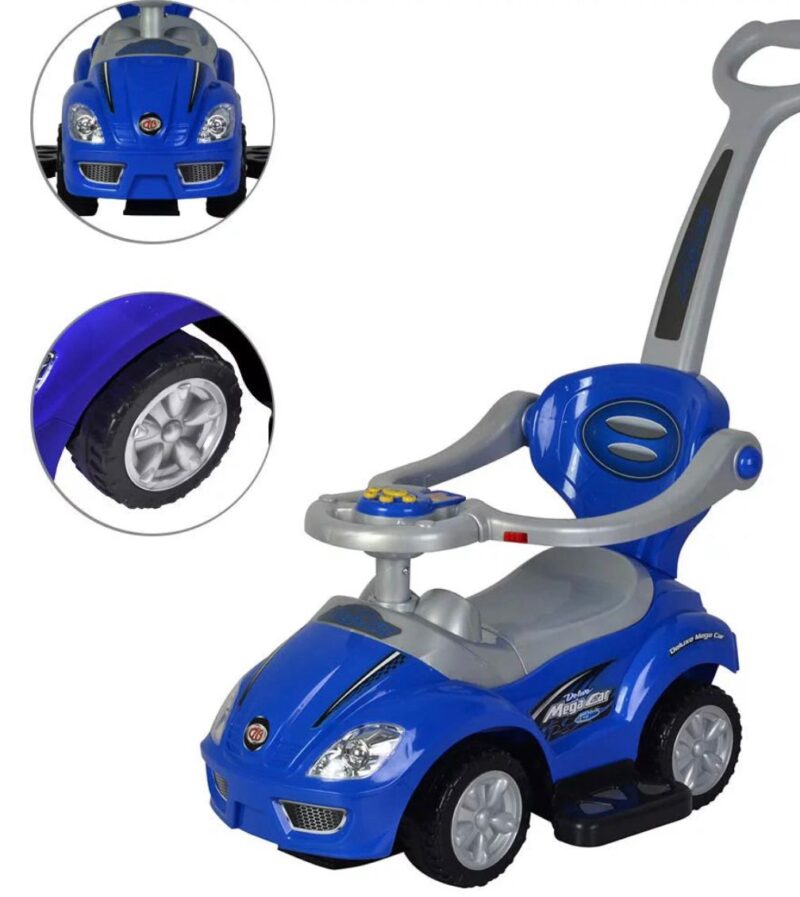 Masinuta Ride on Muzicala Cu maner Parental 3in1 Antemergator