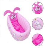 Mini Piscina gonflabila Iepuras Cadita pliabila pentru baie