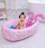 Mini Piscina gonflabila Iepuras Cadita pliabila pentru baie