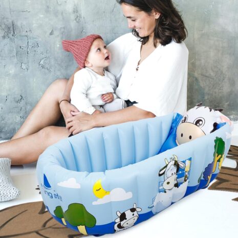 Mini Piscina gonflabila Vacuta Cadita pliabila pentru baie