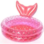 Piscina gonflabila Sirena rotunda pentru curte gradina