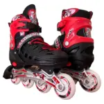 Role reglabile Negru Pozitionarea rotilor in linie Lumini roata fata