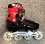 Role reglabile Negru Pozitionarea rotilor in linie Lumini roata fata