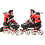 Role reglabile Negru Pozitionarea rotilor in linie Lumini roata fata