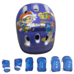 Set Protectii captusite Casca pentru role skateboard copii