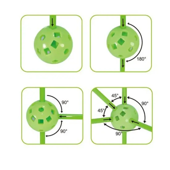 Set creativ Construieste Cortul Tunelul Asambleaza Casuta