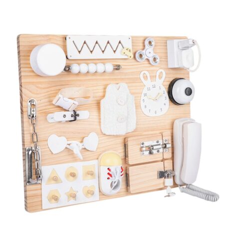 Tabla Montessori Placa Activitati multiple educative Busy Board