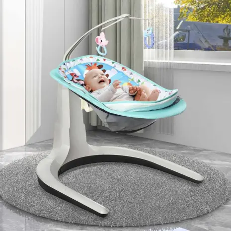 Balansoar bebelusi Leagan muzical cu accesorii Jucarii dentitie