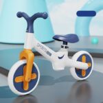 Bicicleta Ride On Alba fara pedale pentru echilibru Trotineta 2-6 ani