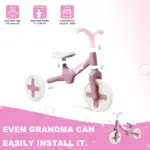 Bicicleta Ride On Lila fara pedale pentru echilibru Trotineta