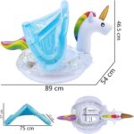 Colac Chilotel Unicorn cu Parasolar detasabil gonflabil copii