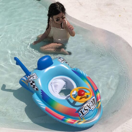 Colac Chilotel cu Parasolar Barcuta Avion cu volan copii