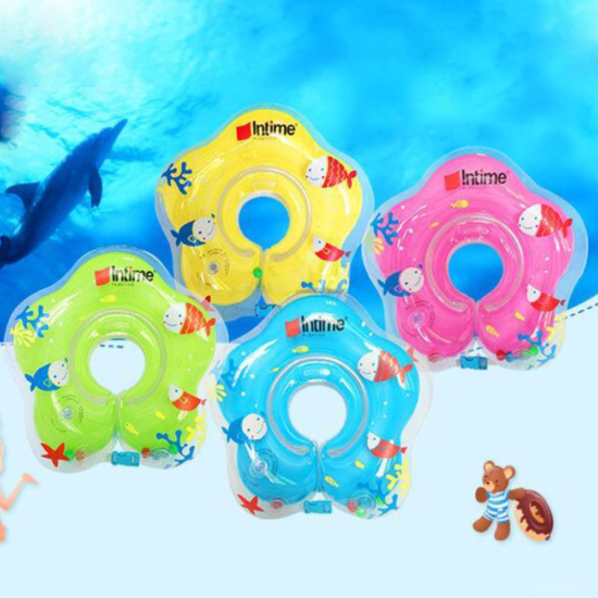 Colac de inot Intime pentru bebelusi gonflabil pentru gat