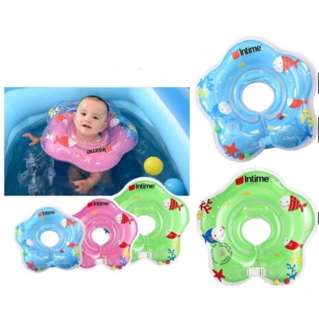 Colac de inot Intime pentru bebelusi gonflabil pentru gat