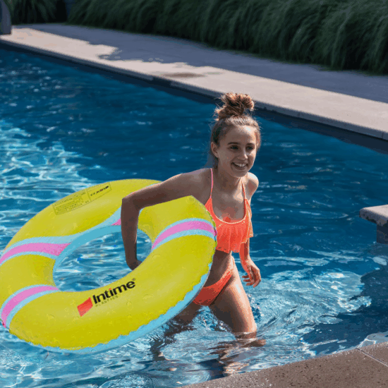 Colac gonflabil Intime Galben pentru copii Adulti