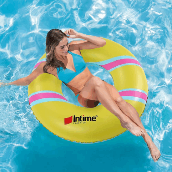 Colac gonflabil Intime Galben pentru copii Adulti
