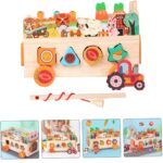 Joc Montessori Vehicul multifunctional Pescuieste Sorteaza forme
