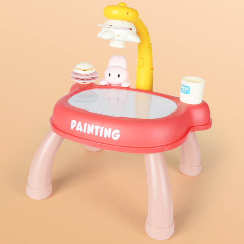 Jucarie Masuta cu Proiector Deseneaza cu carioci dupa imagine