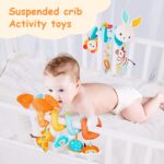 Jucarie Zornaitoare bebe Elefantul Spirala pentru agatat din plus