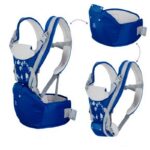 Marsupiu ergonomic Cangur Bleumarin cu Scaunel 3in1 bebe