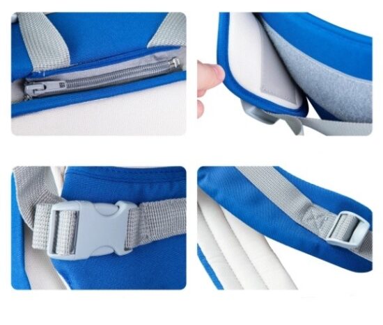 Marsupiu ergonomic Cangur Bleumarin cu Scaunel 3in1 bebe