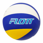 Minge de Volei Alb Galben din material sintetic PVC Marimea 5