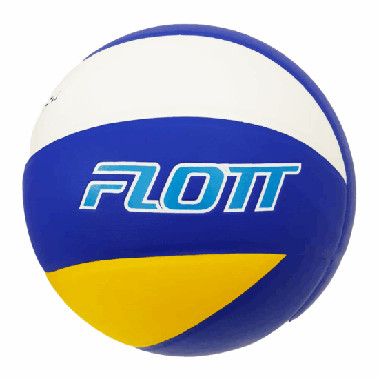 Minge de Volei Alb Galben din material sintetic PVC Marimea 5