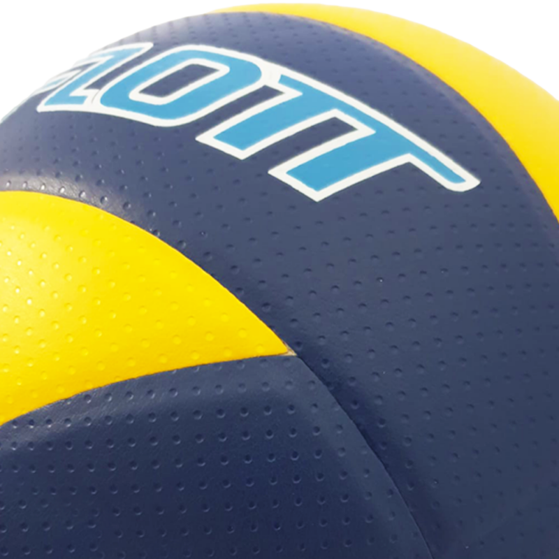 Minge de Volei Galbena din material sintetic Marimea 5