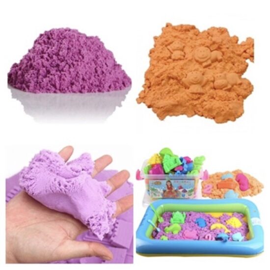 Nisip Kinetic magic rezerva pentru joaca 1000gr Play Sand