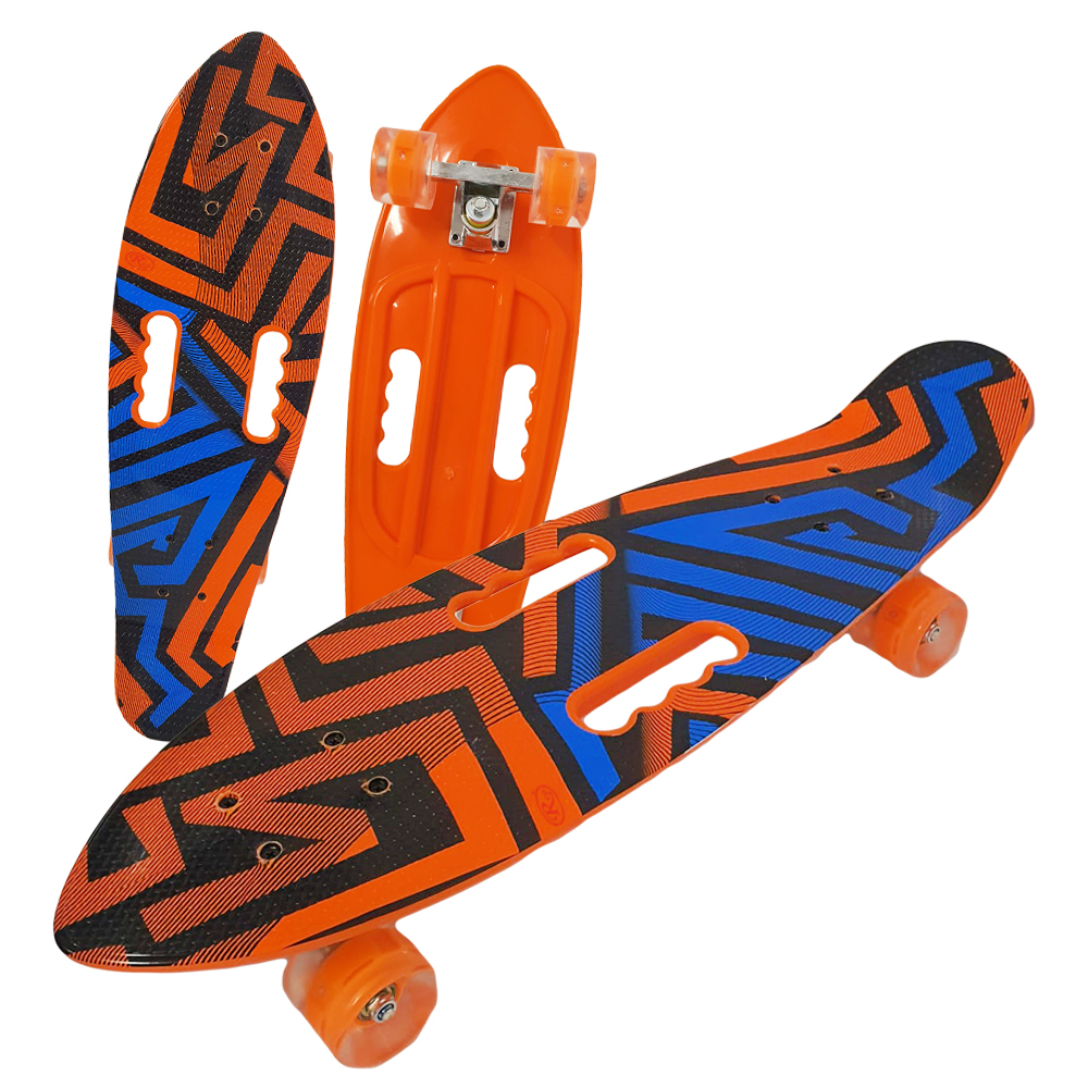 Penny Board portabil Sosea cu roti luminoase Skateboard copii