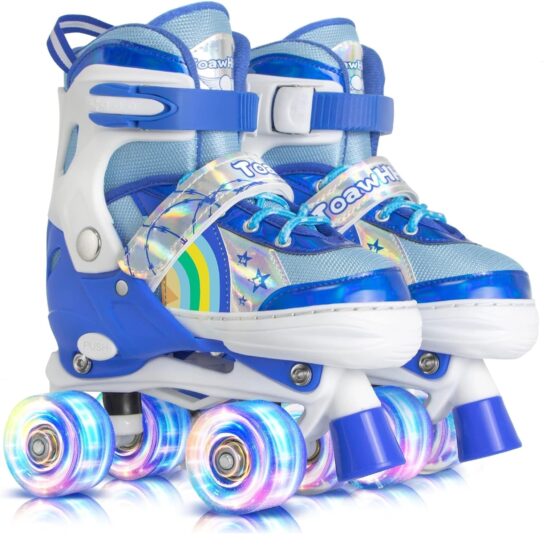 Role 4 roti Copii incepatori reglabile Lumini Frana de siguranta