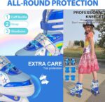 Role 4 roti Copii incepatori reglabile Lumini Frana de siguranta