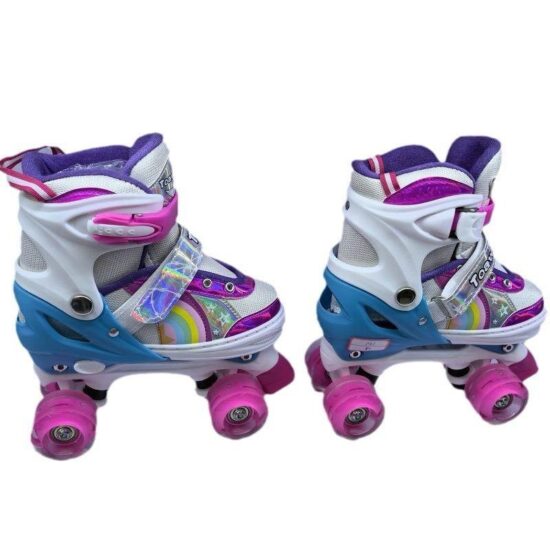 Role 4 roti incepatori reglabile Lumini Frana de siguranta copii