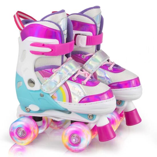 Role 4 roti incepatori reglabile Lumini Frana de siguranta copii