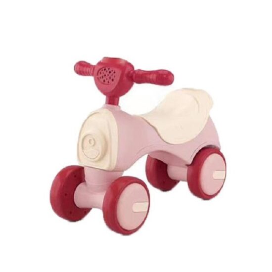 Bicicleta de echilibru fara pedale copii cu Muzica Lumini cu 4 roti