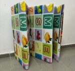 Covor pliabil Alfabet cu doua fete termoizolant spuma 150x200 cm
