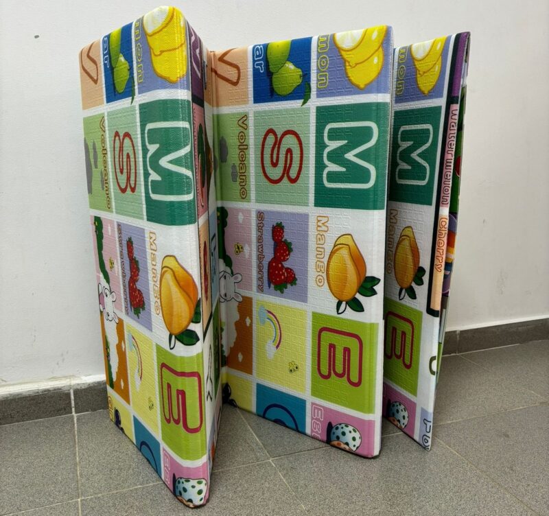 Covor pliabil Alfabet cu doua fete termoizolant spuma 150x200 cm
