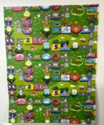 Covor pliabil Alfabet cu doua fete termoizolant spuma 150x200 cm